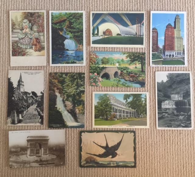 Lot of 11 Vintage Postcards Various scenes