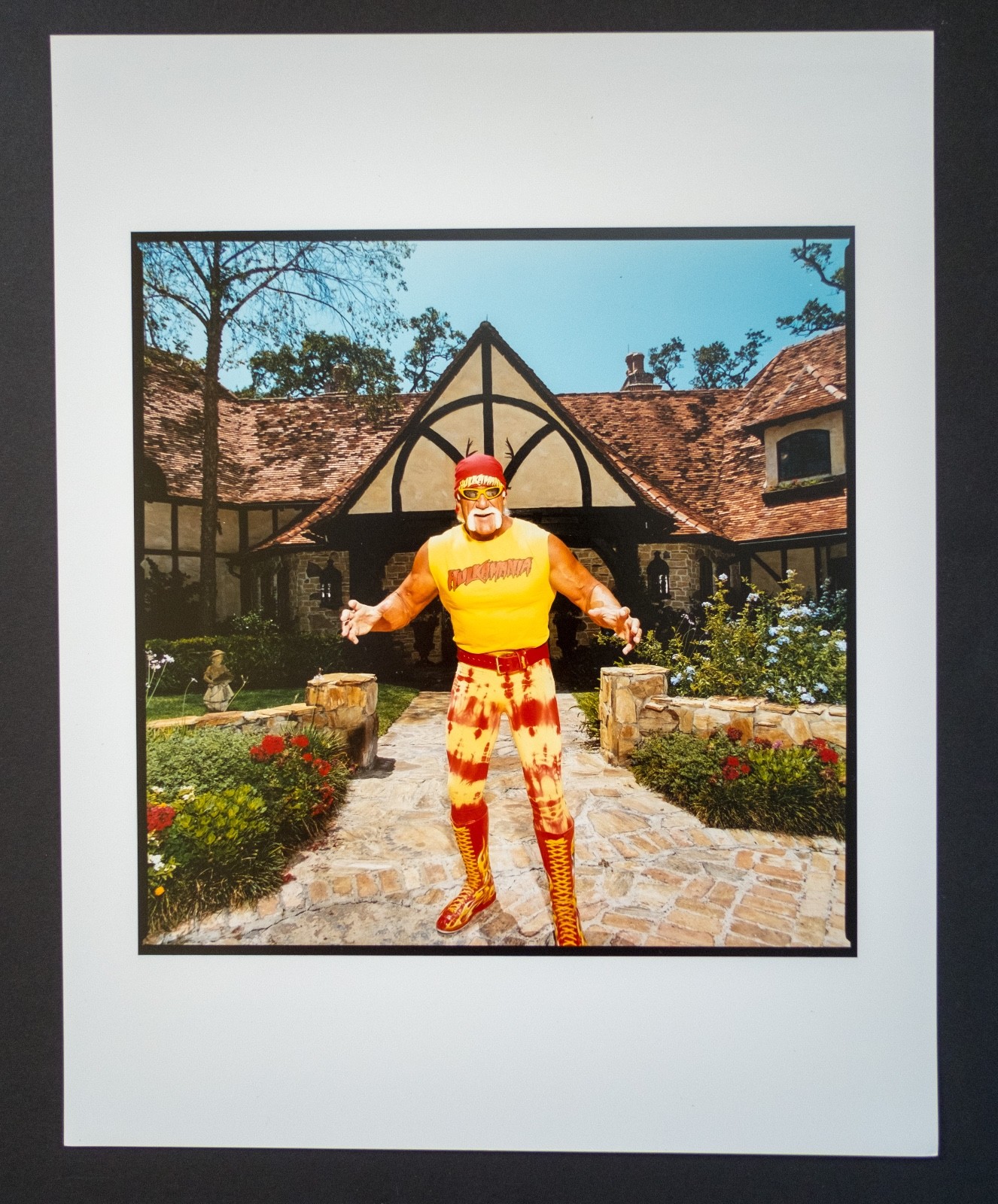 11×14 Vintage custom photograh (c-print) of Hulk Hugan by Ray Lego.