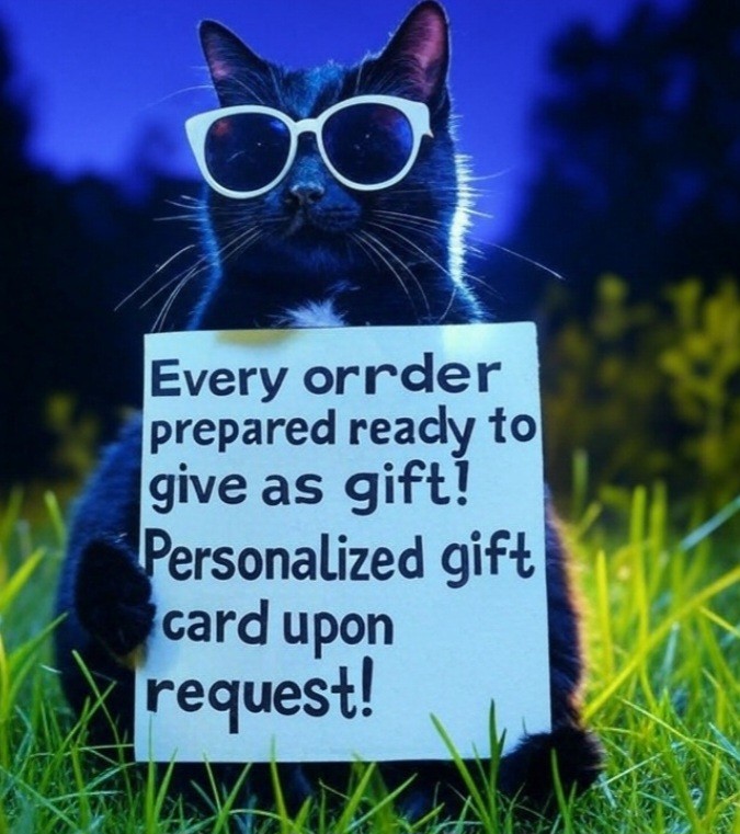 Charming Black Cat Christmas Tree Ornament – Acrylic Holiday Decor Pendant –