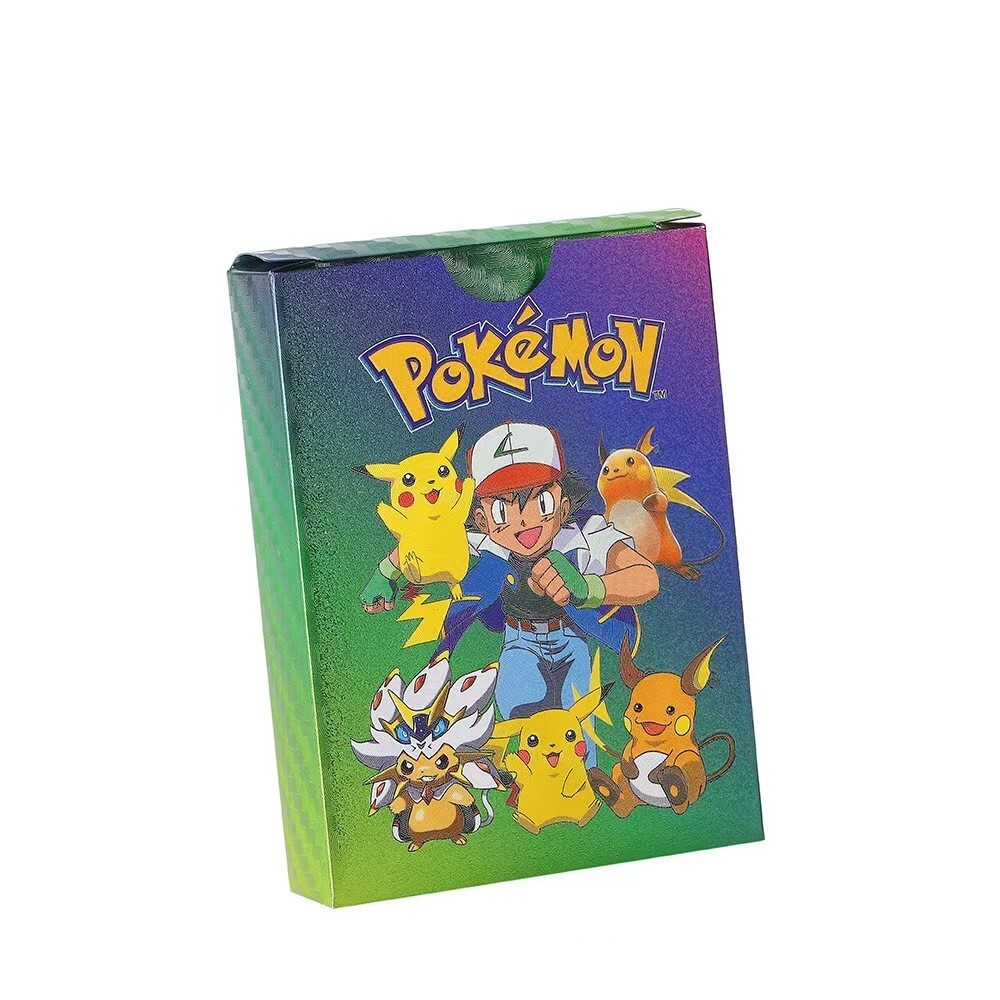 Foil Multi-Color Pack 55 Card TCG GX Vmax GX Card Charizard Rare Pokémon Card