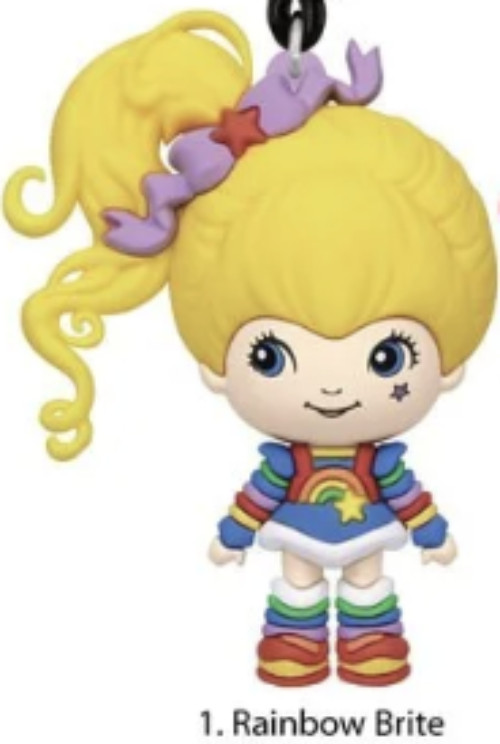 Rainbow Brite Figural Bag Clip Series 1 3 Inch Rainbow Brite
