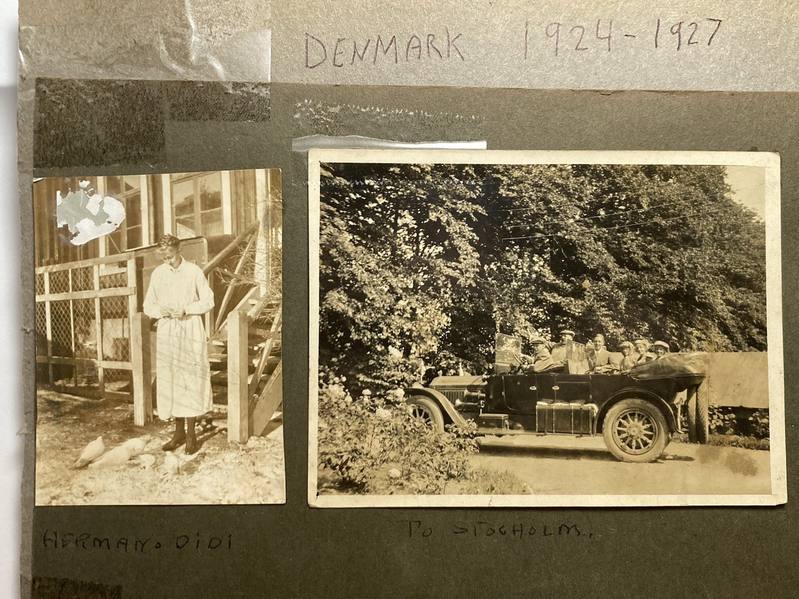 Lot of 26 Antique Photos of DENMARK c1923-1931 Copenhagen