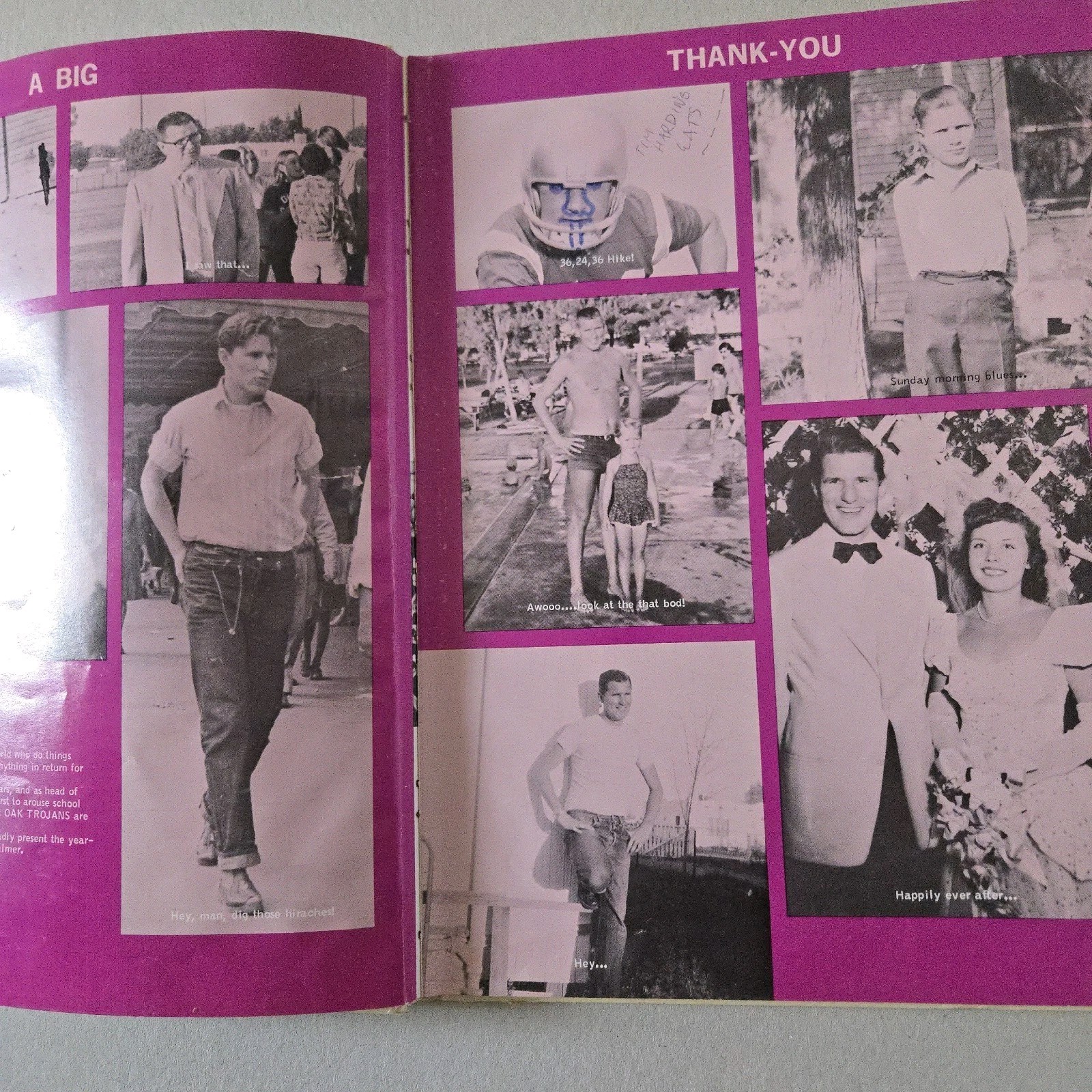 1976 1977 Oak Junior High School Trojans Anaheim California Yearbooks AS IS