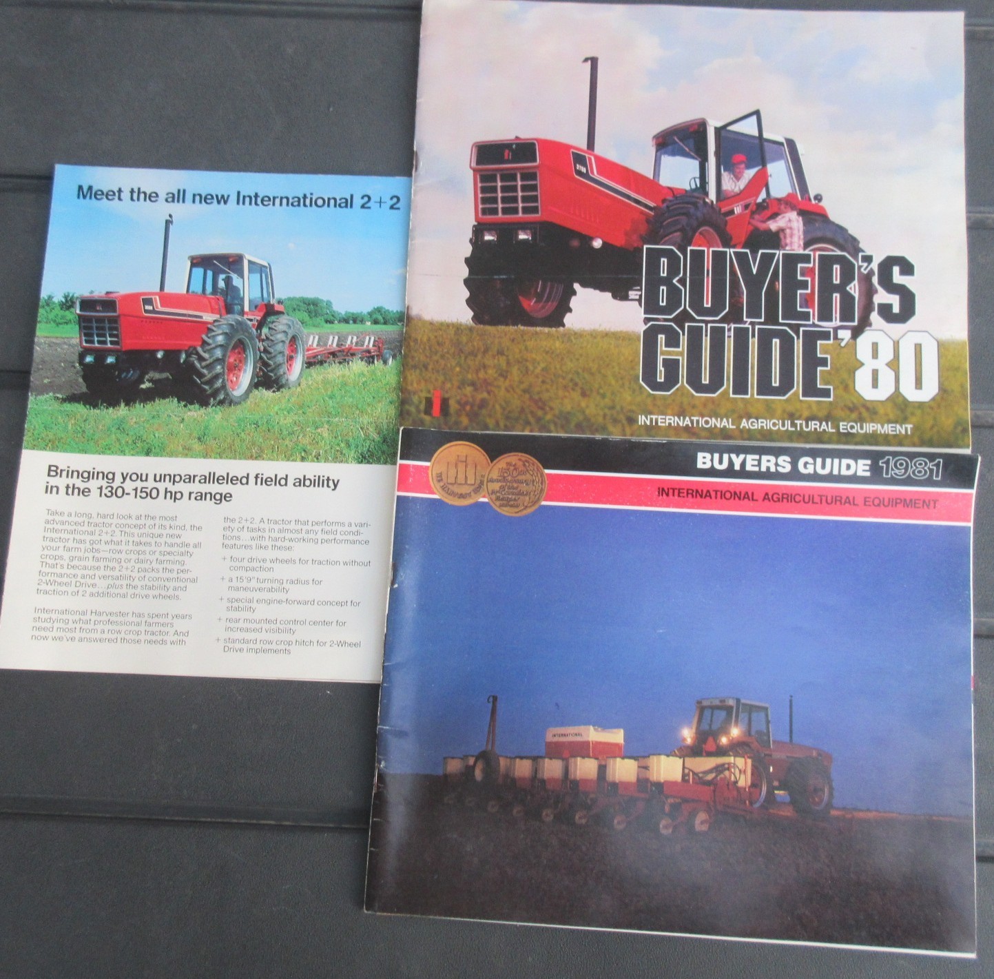 Vintage International Harvester 1980 & 1981 Buyer’s Guide Brochure 2+2 tractors