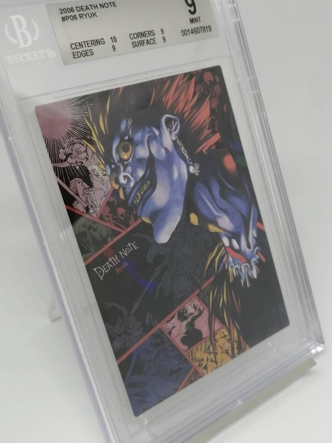 Death Note Trading Card P Parallel JPN Beckett BGS 9 Ryuk #P06