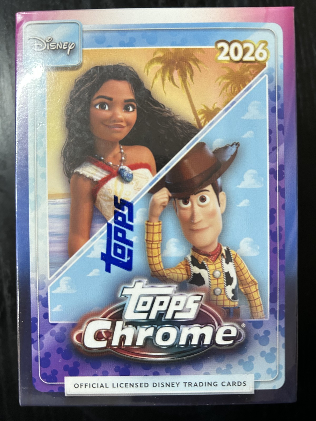 2026 Topps Chrome Disney Blaster Box Factory Sealed 🚚✅