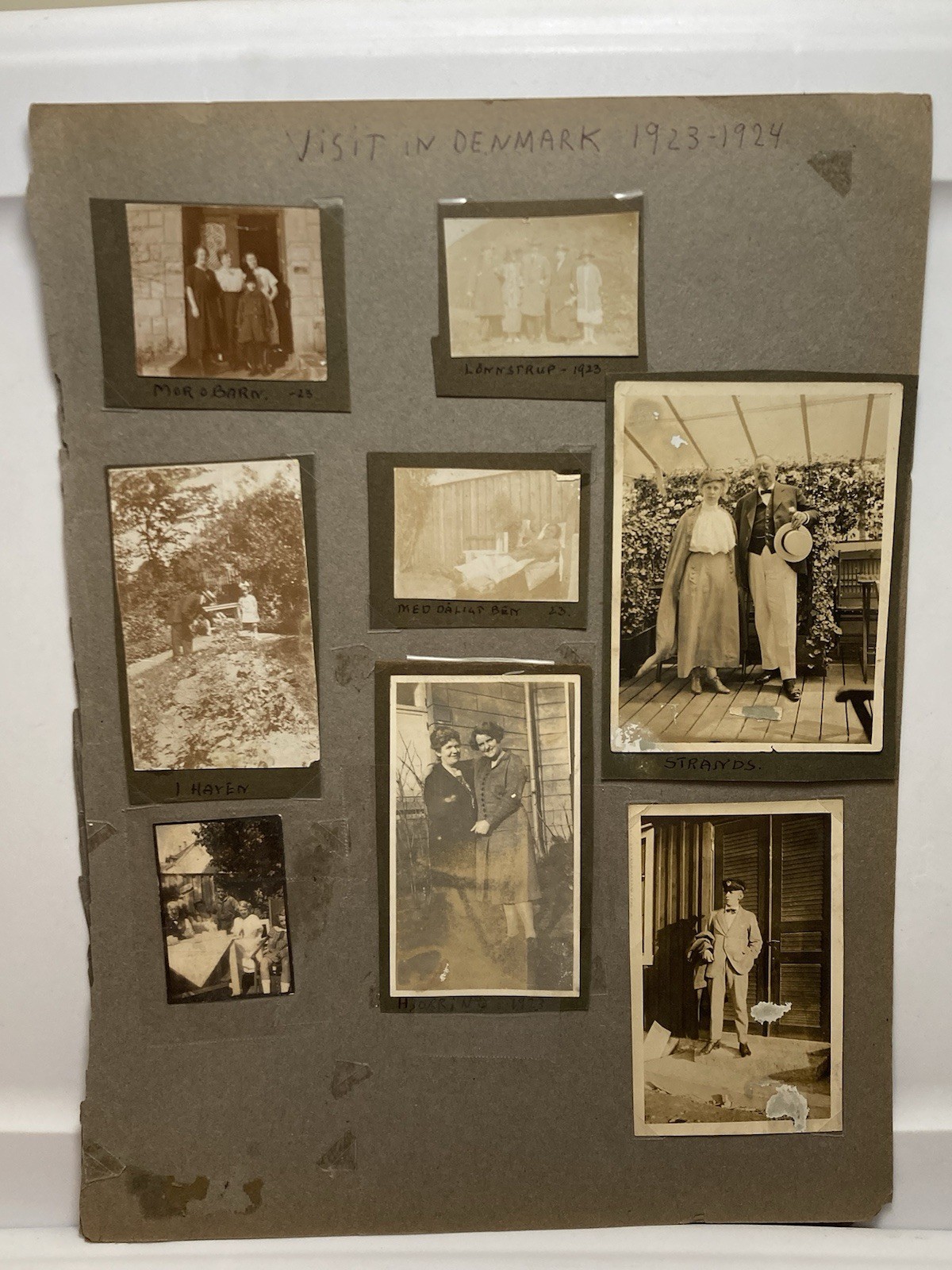 Lot of 26 Antique Photos of DENMARK c1923-1931 Copenhagen