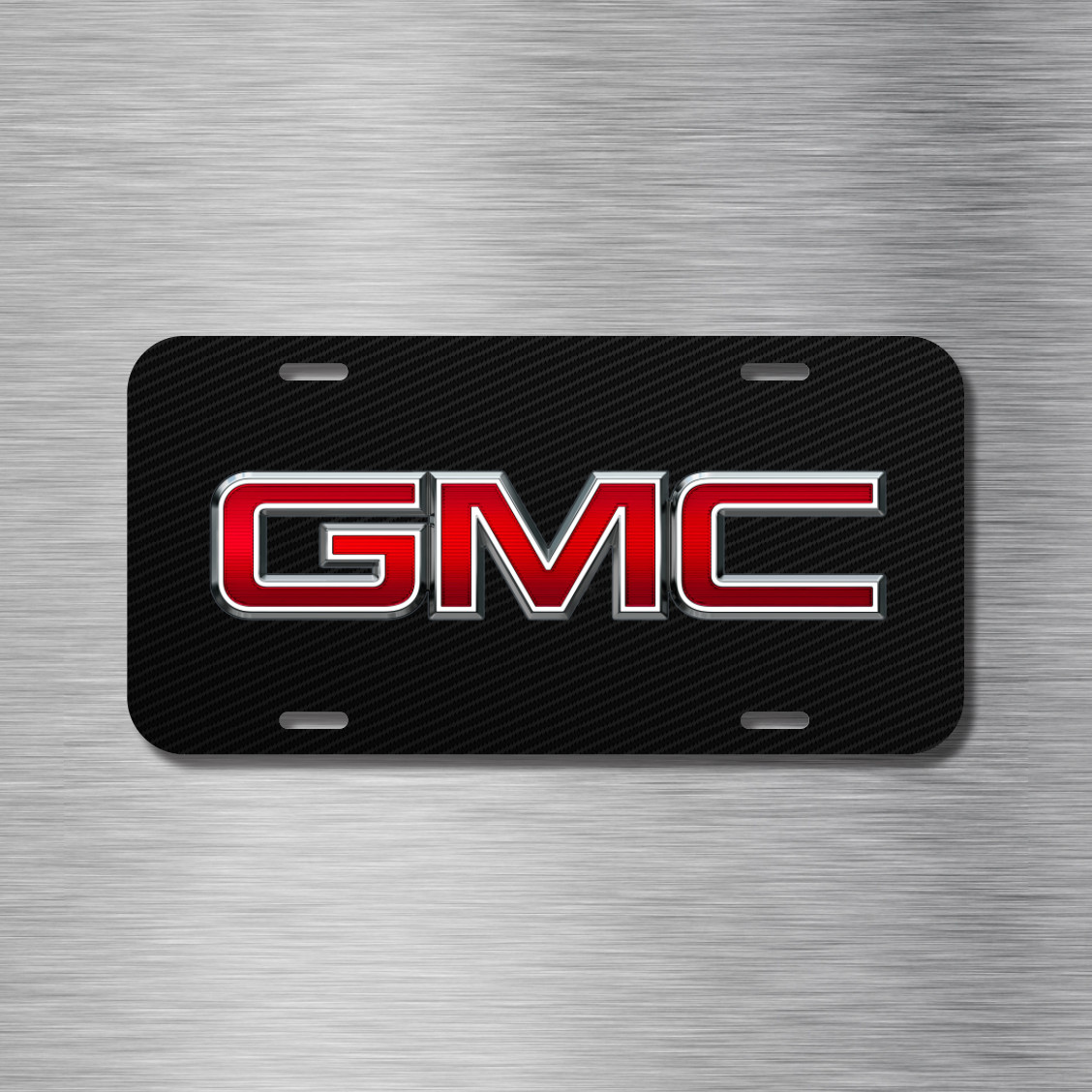 NEW GMC Aluminum License Plate Car suv Truck 4×4