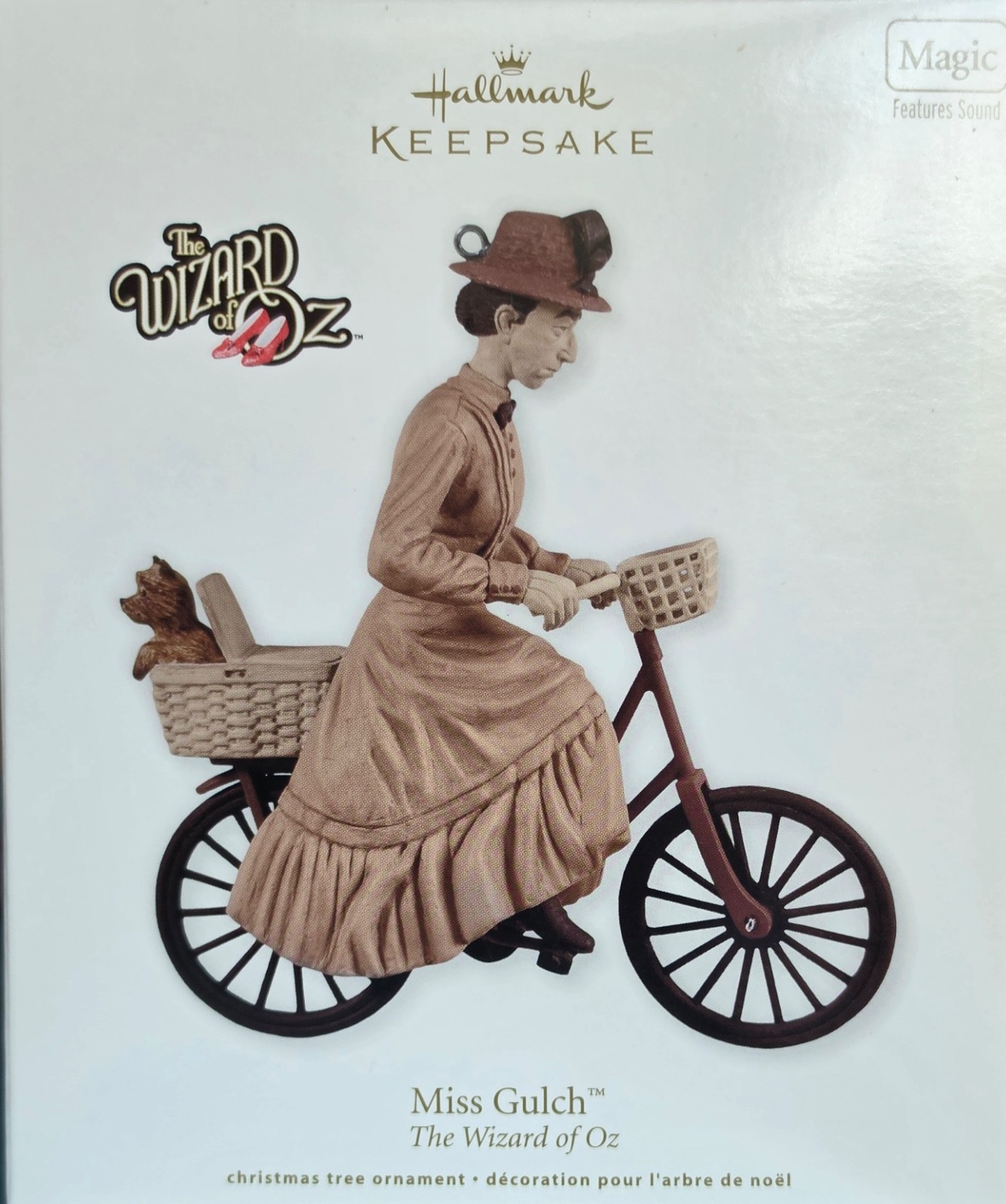 Hallmark Keepsake Miss Gulch The Wizard of Oz Ornament 2012 Plastic NIB