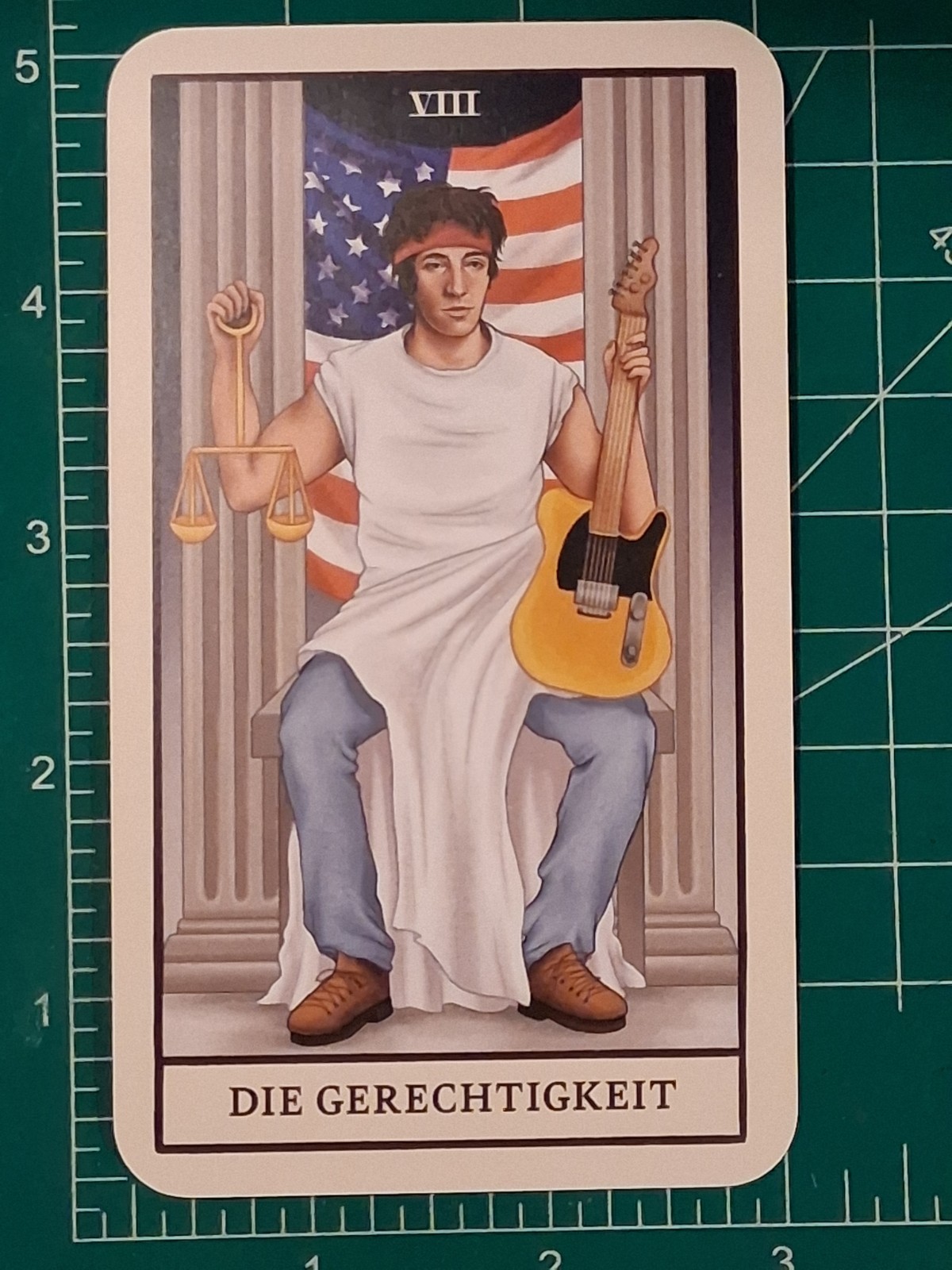2023 MUSIC POP STAR MUSIK TAROT CARD BRUCE SPRINGSTEEN
