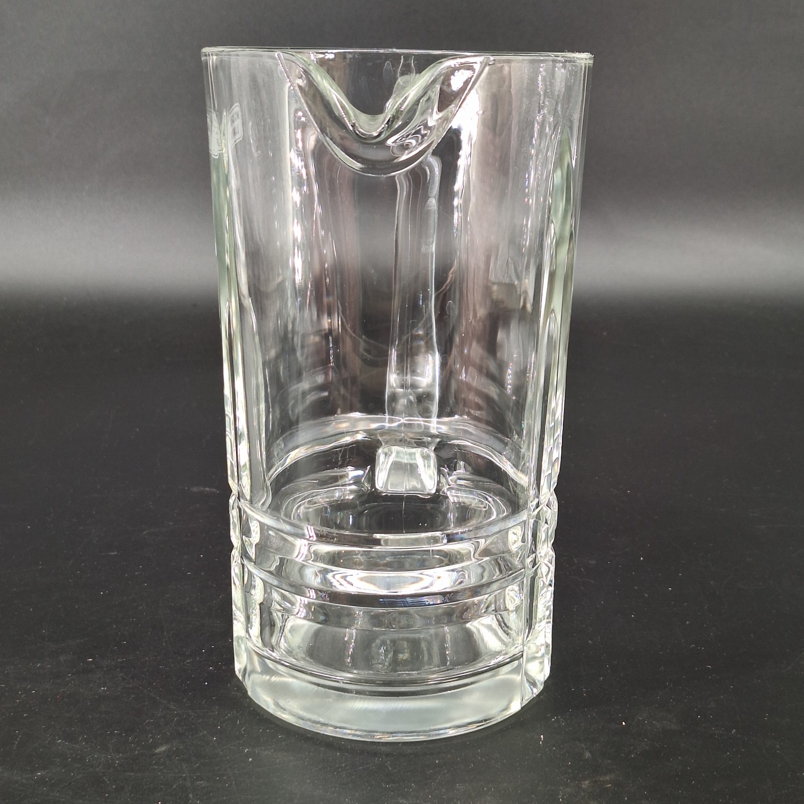 Luminarc Verrerie D‘ Arques Glass Pitcher w Spout Etched Wolohan Lumber