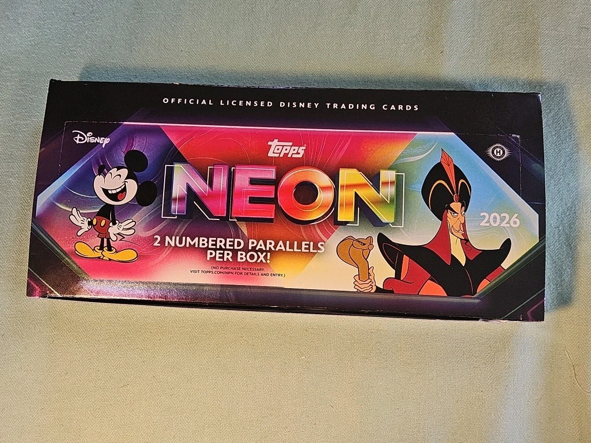 2026 Topps Disney Neon *INSERTS* Choose Your Card cne snow cap npl ff mm agm em