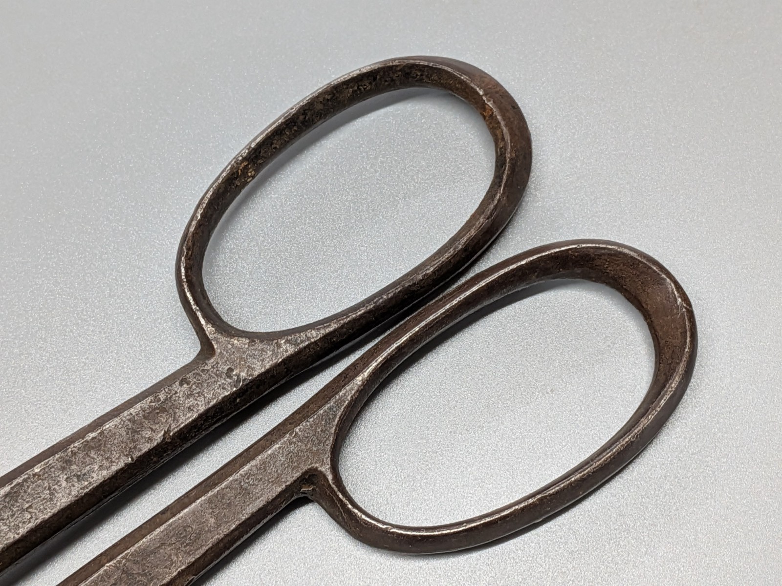 Vintage BERLIN 14″ No. 48 Tin Shears Snips 3″ Straight Cut