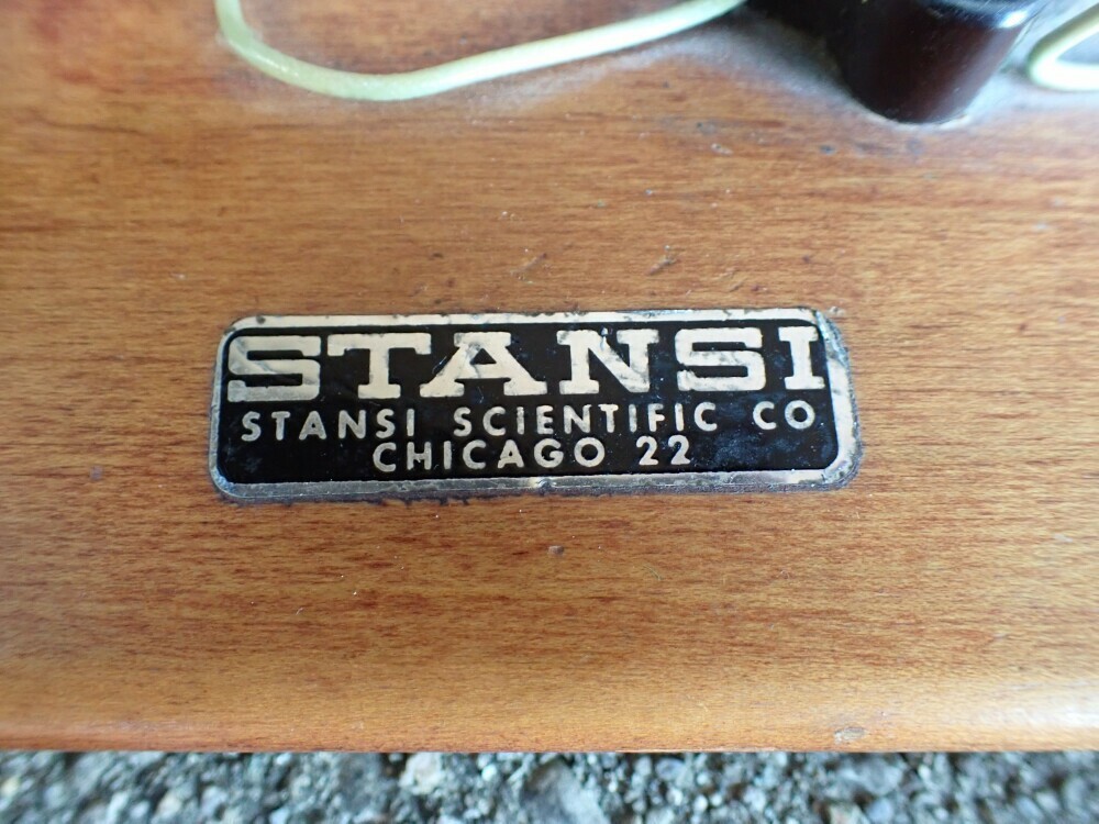 Antique STANSI Scientific Hand-cranked Demonstrator Generator – TESTED WORKING