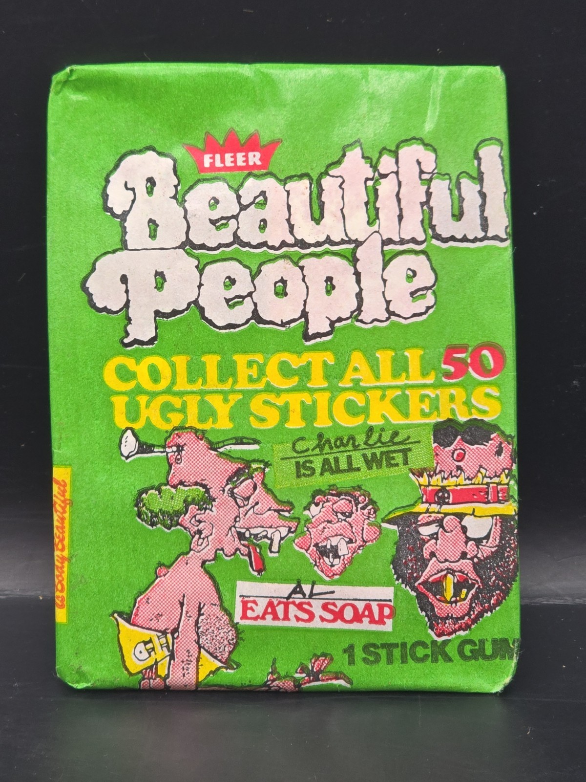 1978 FLEER BEAUTIFUL PEOPLE UNOPENED WAX PACK RARE!