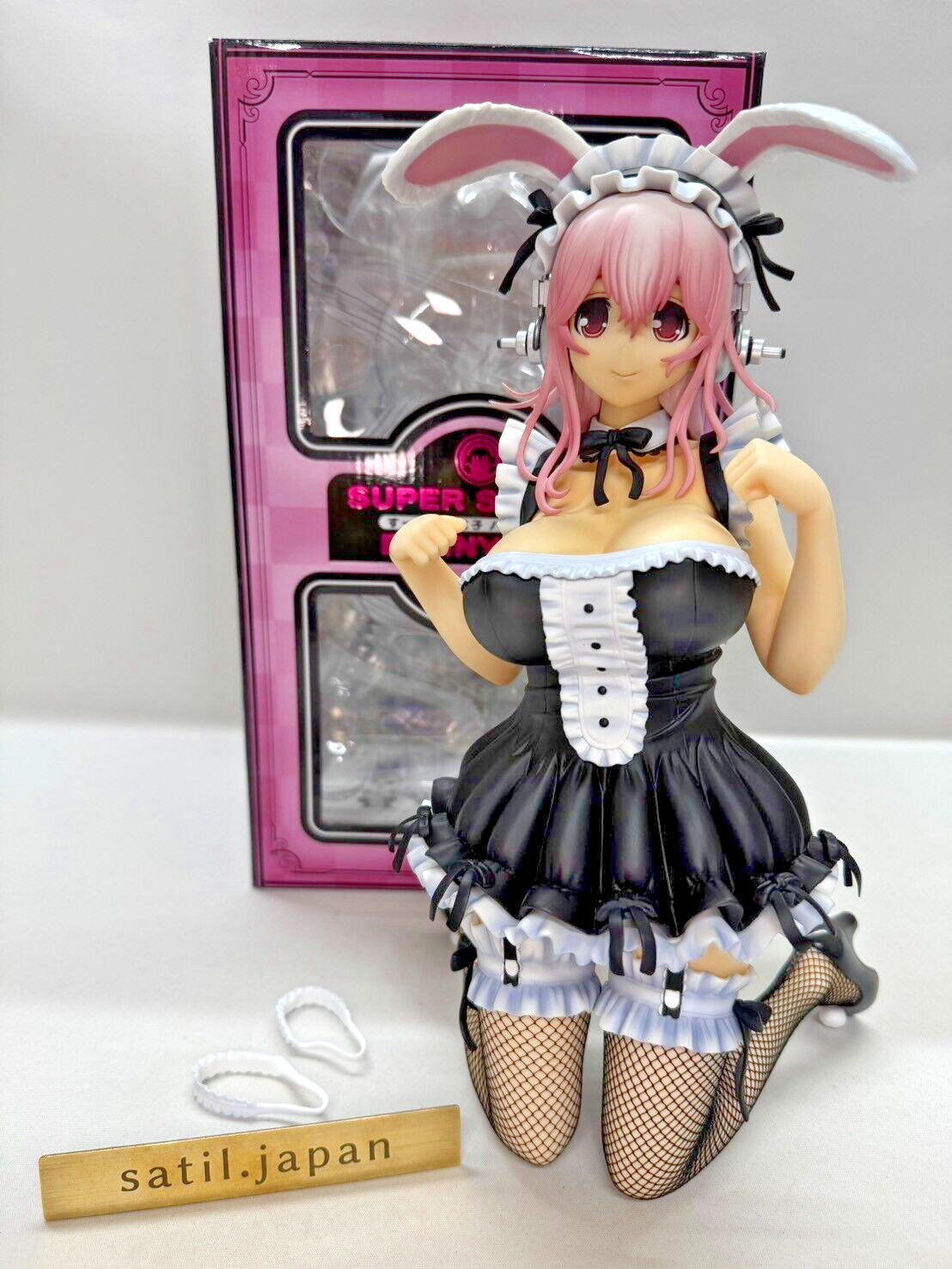 [USED] FREEing NITRO Super Sonico Bunny Ver. 1/4 Scale Figure Authentic Japan