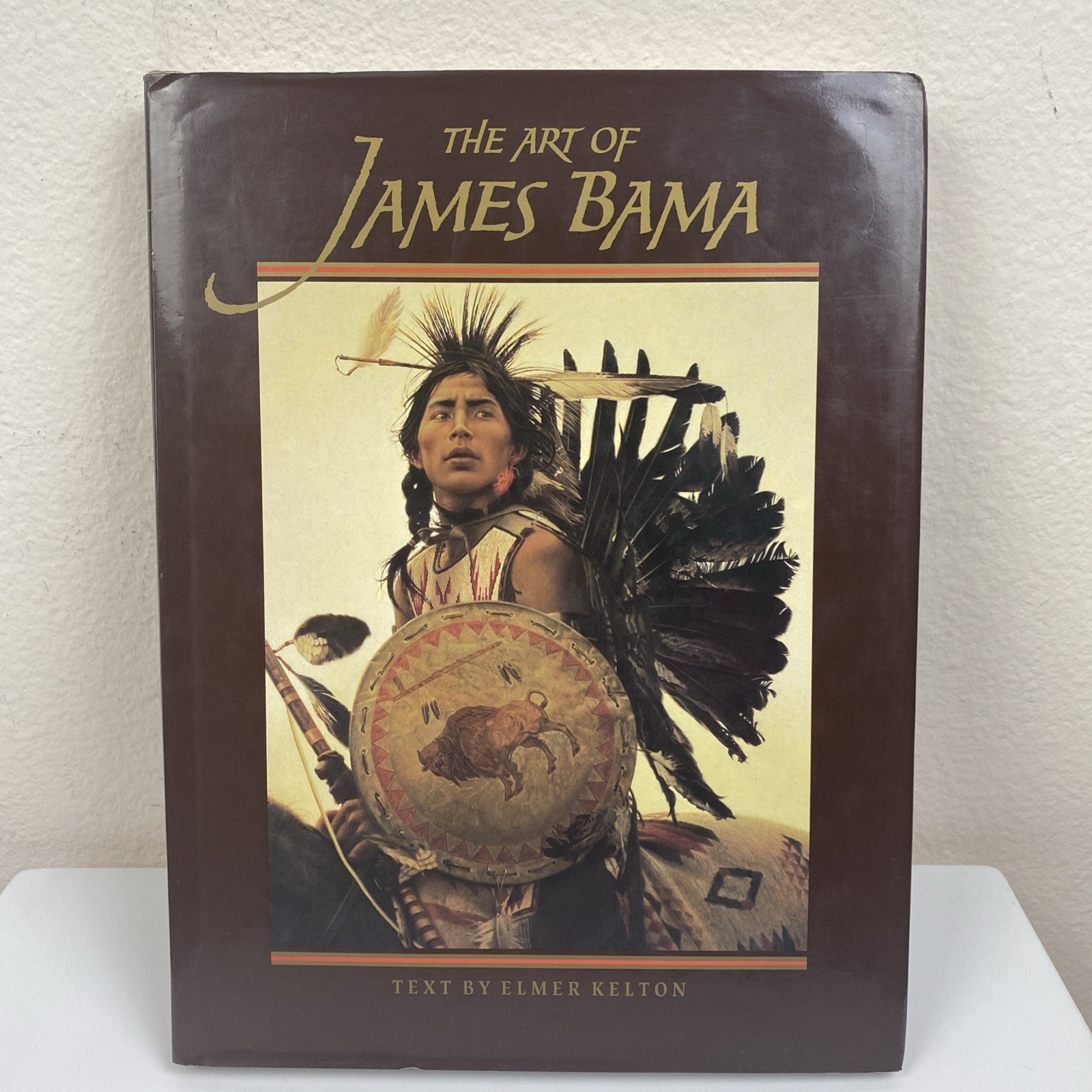 SIGNED James Bama Hardcover 1993 1st Edition Elmer Kelton W/ Dust Jacket VG