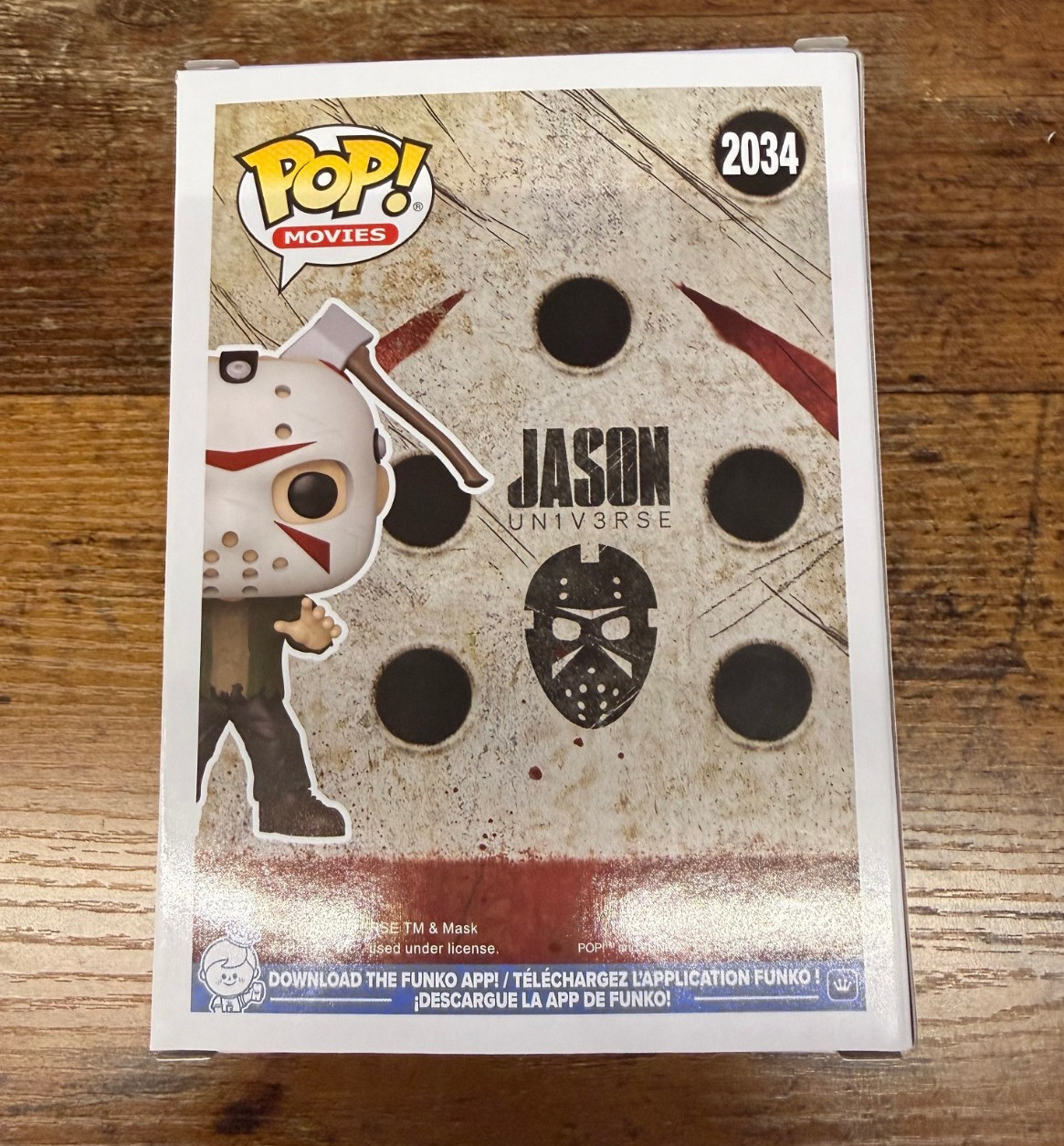 Jason Universe Funko Pop! EE EXCLUSIVE Jason with Axe Head #2034 IN STOCK!