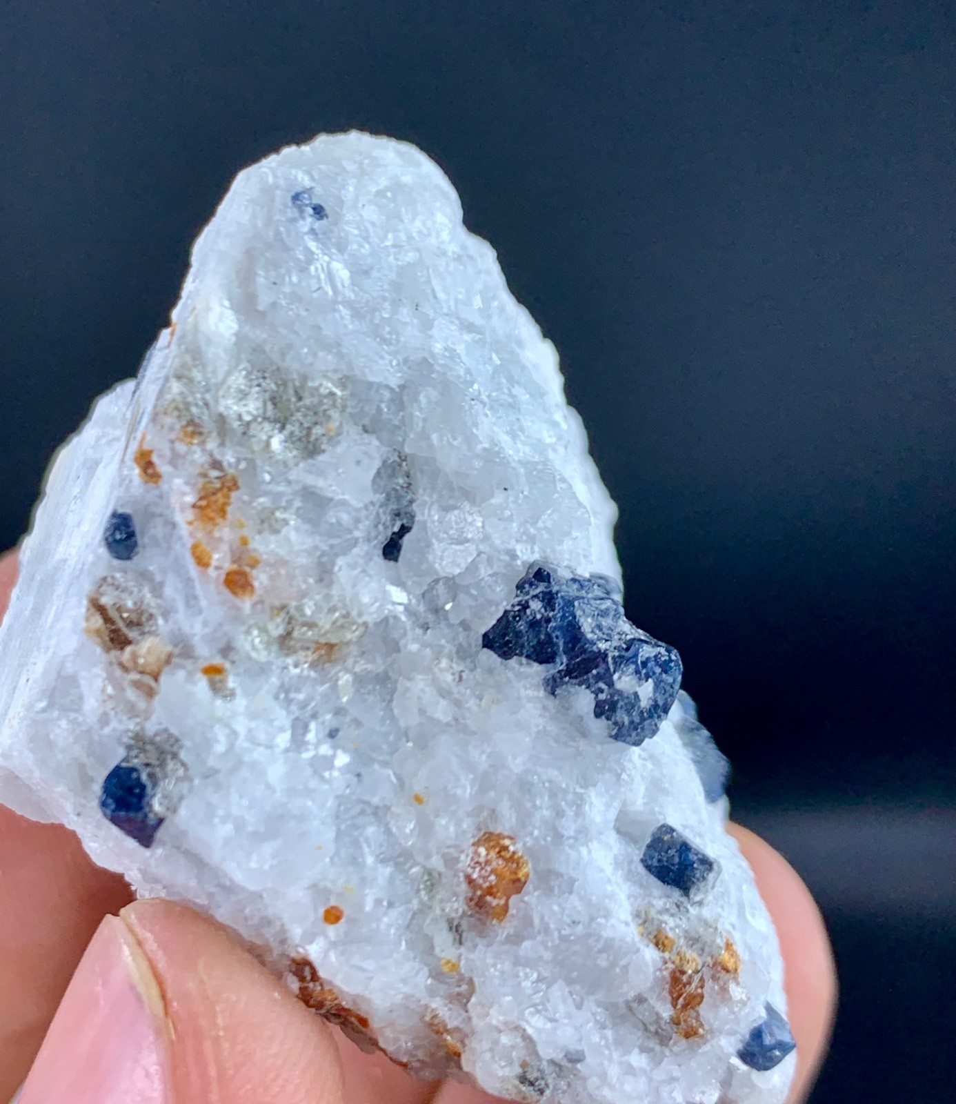 47 Gram Natural Blue Spinel crystal specimen mineral gemstone