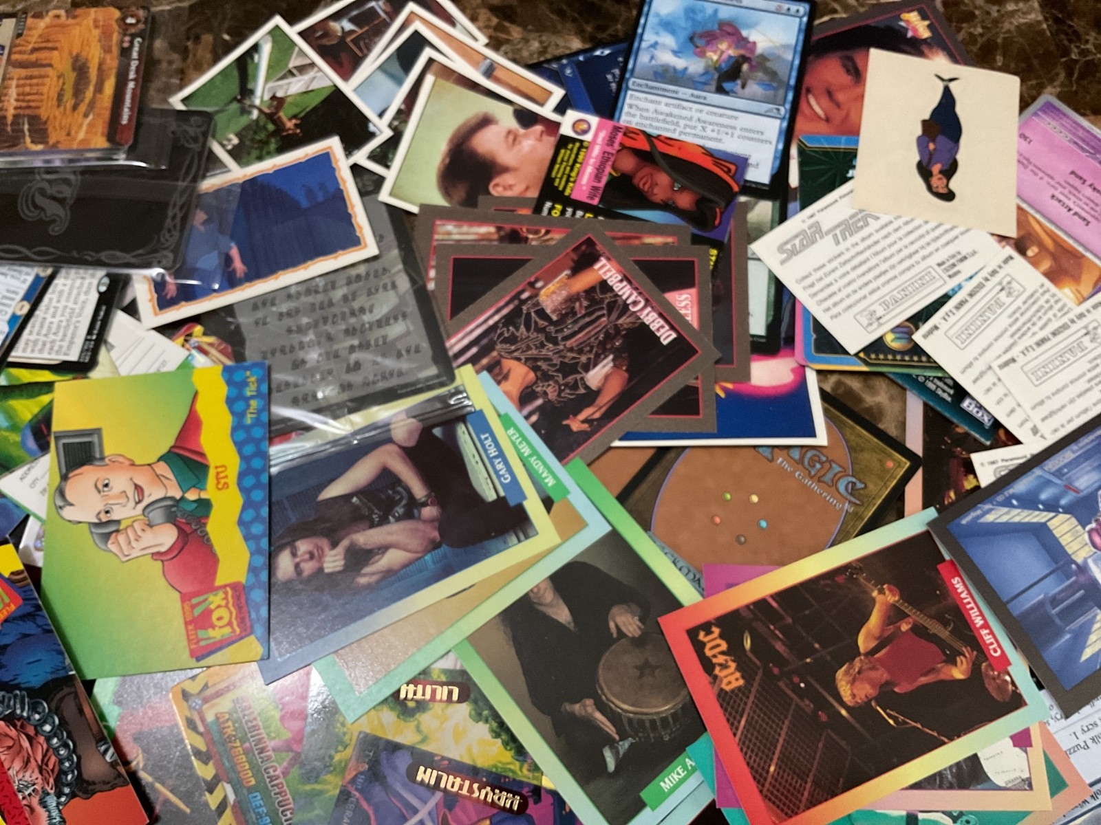 60 Vintage 90’s 00’s Non Sports Trading Card & Sticker Packs + 20 FREE CARDS!