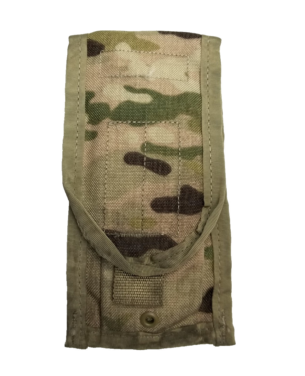 USGI Military MOLLE OCP Multicam Double 2 Mag Magazine Pouch US Army EXCELLENT
