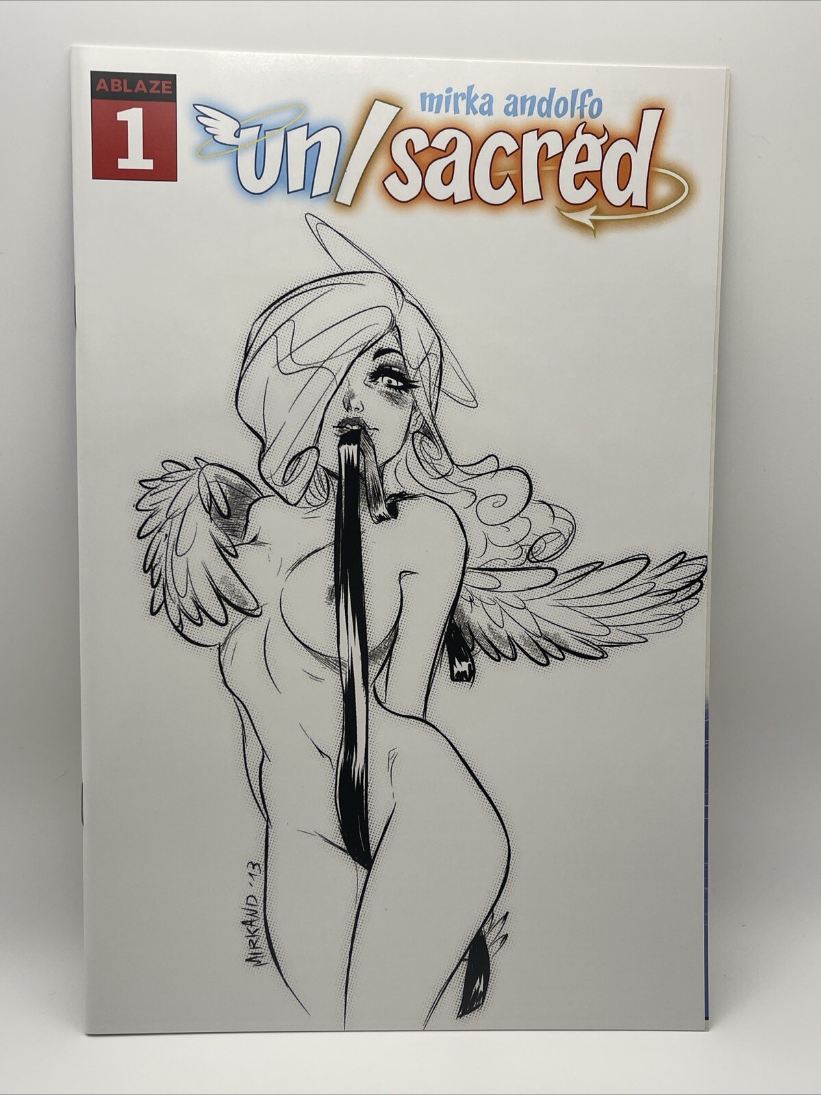 Ablazed Comics Mirka Andolfo’s Un/sacred. Brand New