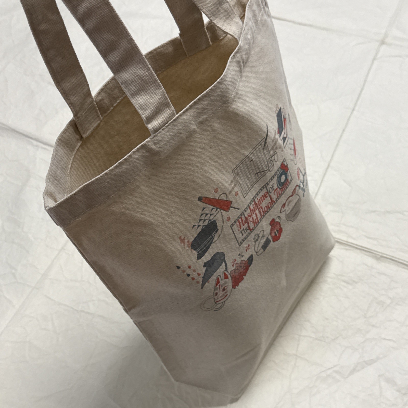 Hashihime of the Old Book Town Tote Bag 12×13.5×4.5in