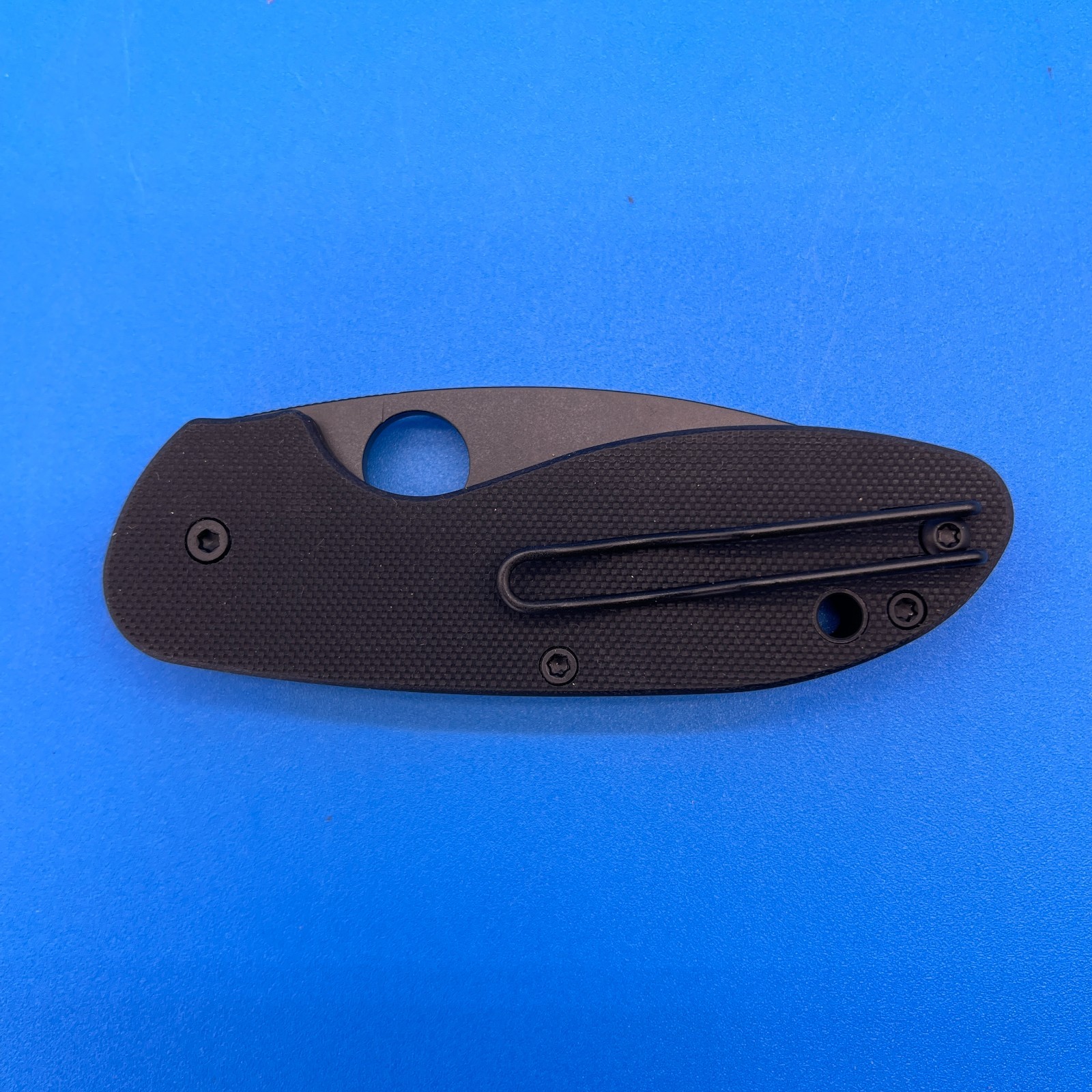 New Spyderco Efficient Knife Combo Edge Blade Black G-10 Handle – C216GPSBBK