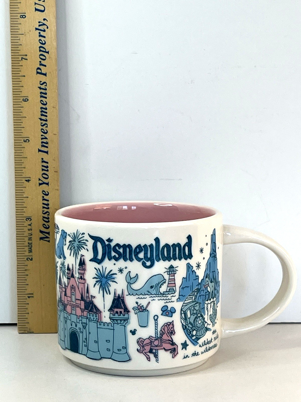 Starbucks Disneyland Been There Coffee Mug Pin Drop Sleeping Beauty Castle 2019