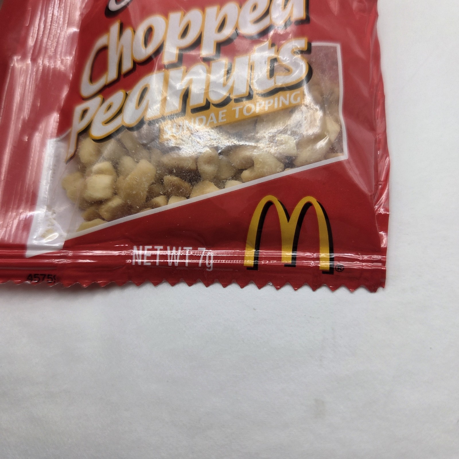 McDonald’s Fisher Chopped Peanuts Sundae Topping Packet Sealed 2017 Discontinued