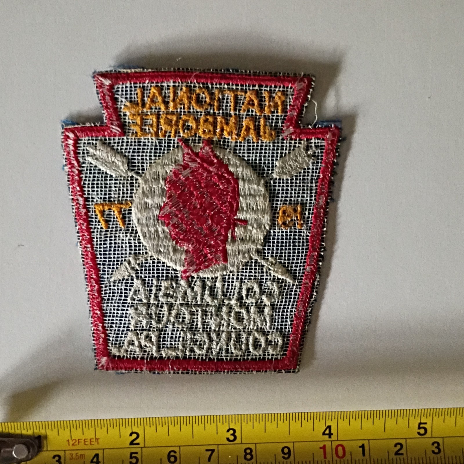 Boy Scouts National Jamboree Columbia Montour Council PA 1977 Patch Single Unit