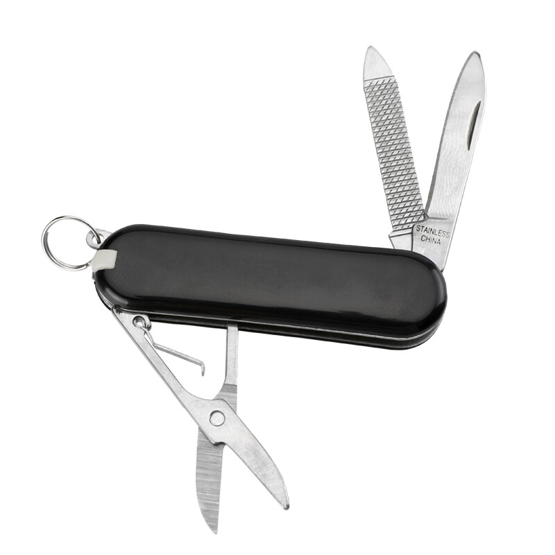 3in1 Mini Multi Function Use Tool Pocket Camping Knife Scissors,Nail File, Blade