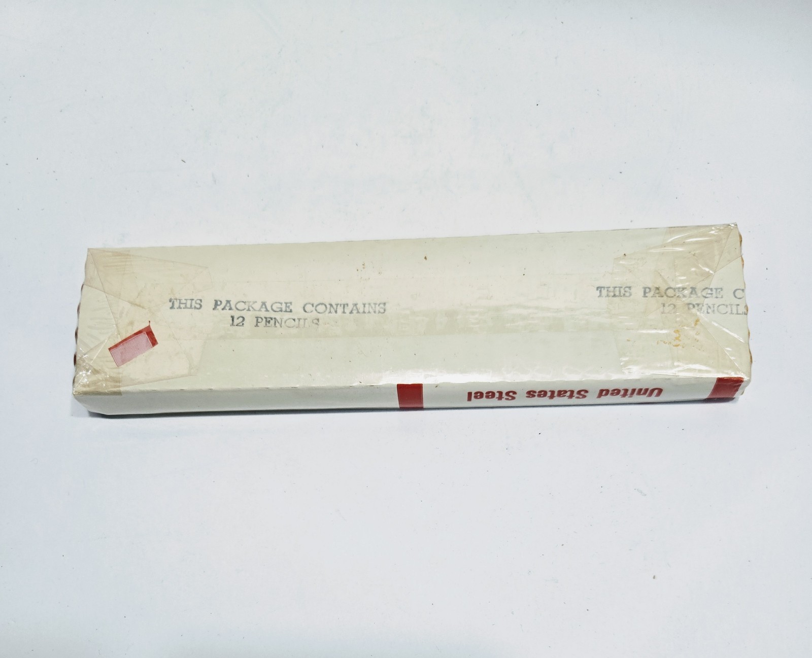 United States Steel USS New Old Stock No 2 Pencil 12 pc in Box Factory Sealed