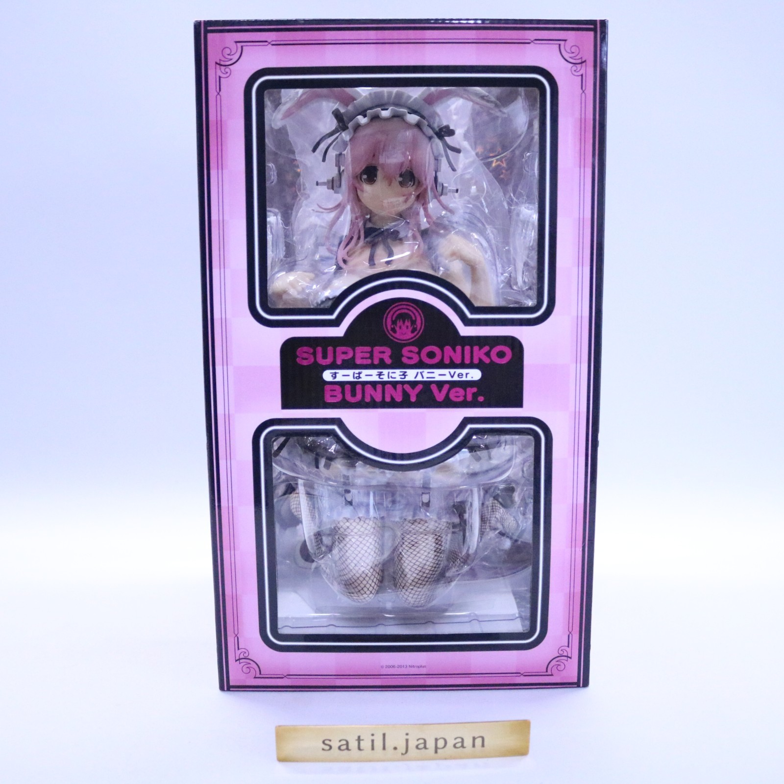 [USED] FREEing NITRO Super Sonico Bunny Ver. 1/4 Scale Figure Authentic Japan