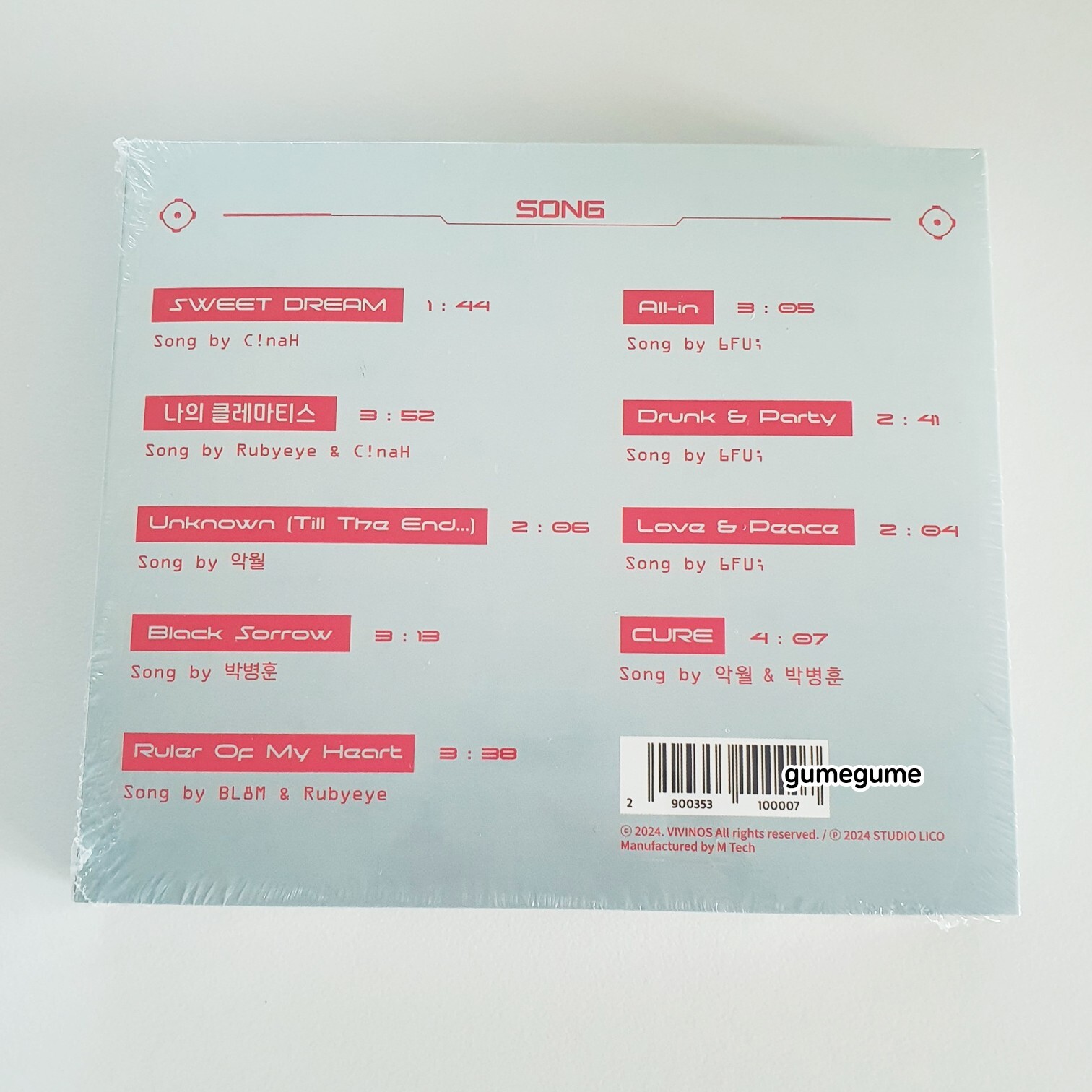Alien Stage Official Album VOL.1 + VOL.2 Soundtrack CD Postcards Polaroid Korean