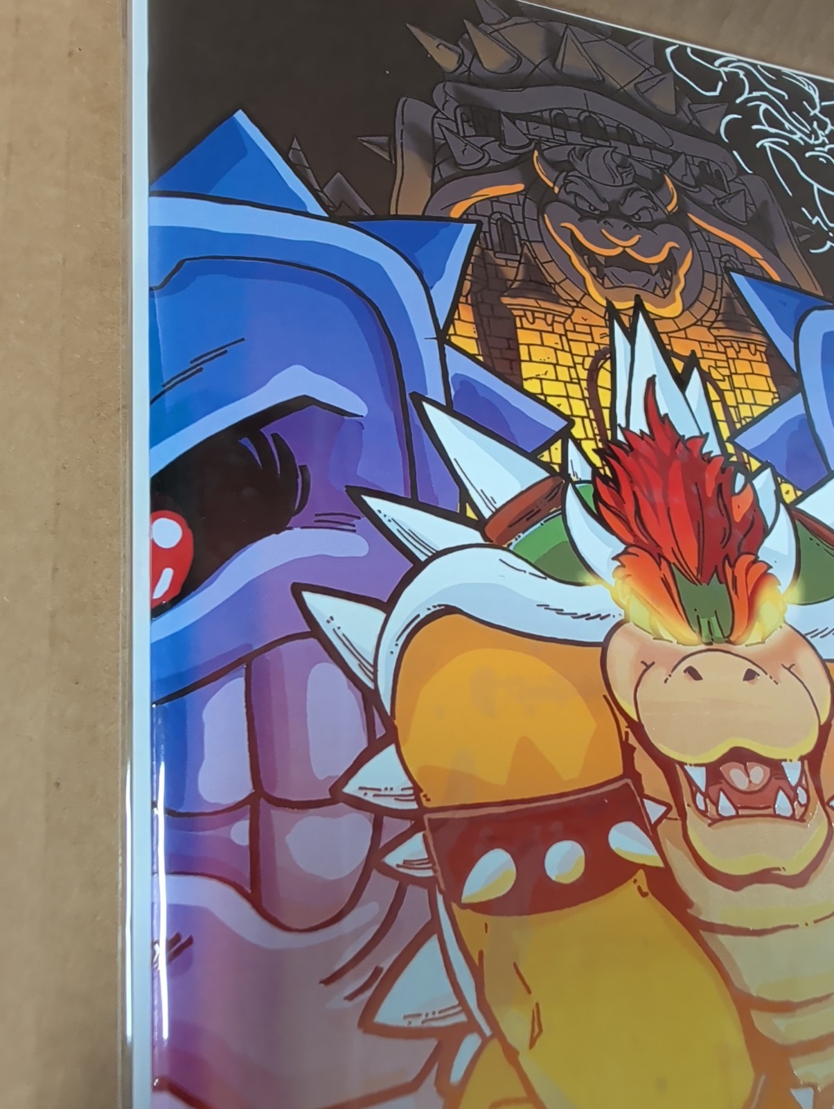 Absolute BOWSER ( Absolute Batman Homage) Embossed LTD 50 Signed/ Remarked