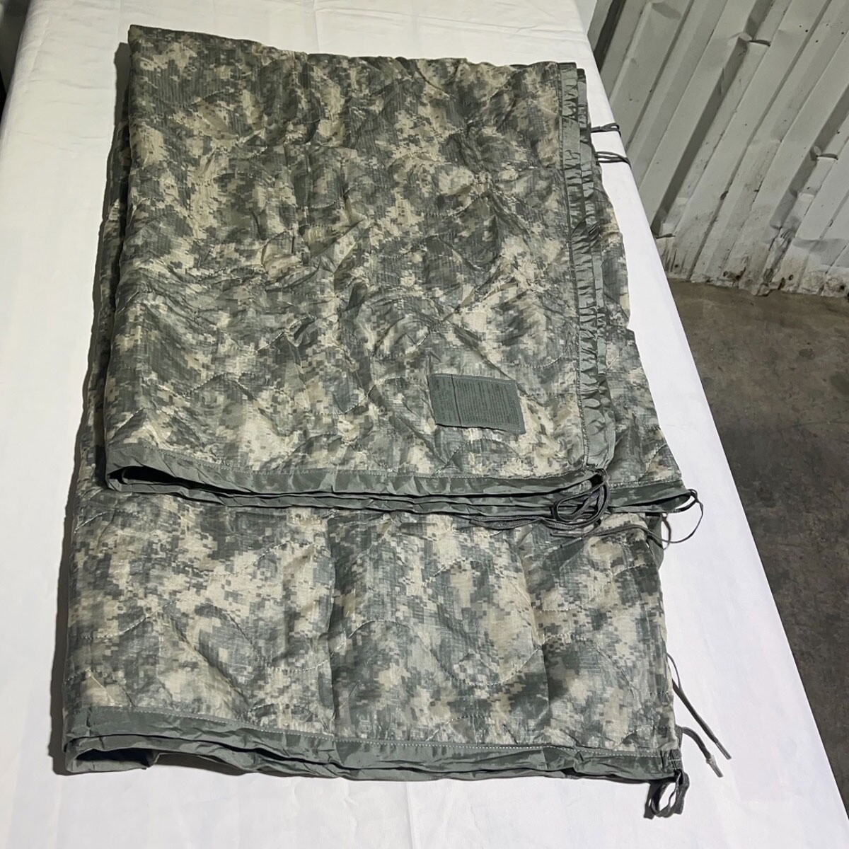 US Military Army ACU Poncho Liner Woobie Blanket – Used Good