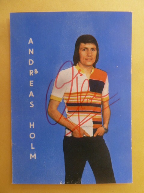 MUSIC – Andreas Holm (GDR autograph cards 70×100 mm) 1970s