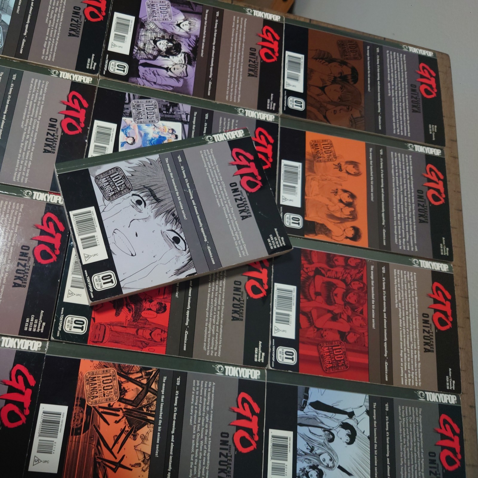 Great Teacher Onizuka! GTO (Volumes 1-25 Complete) Original English Manga!