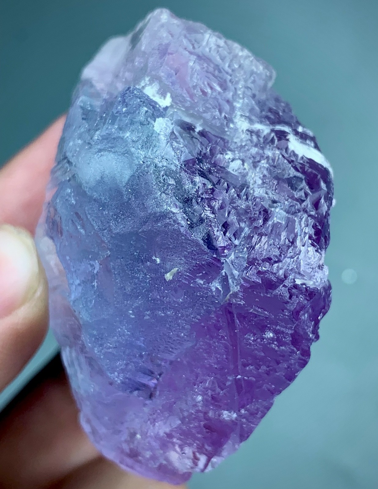 Natural Aesthetic Etched Kunzite Crystal From Afghanistan (655 carats)
