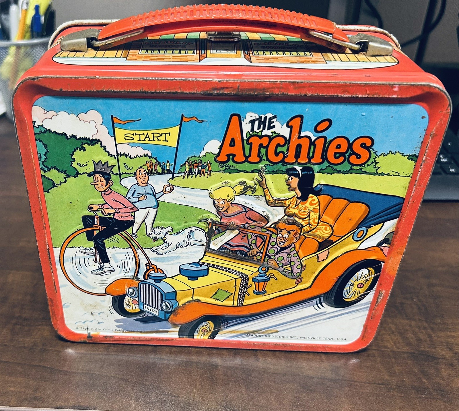 Vintage Aladdin Lunchbox+Thermos 1969 The Archie’s Betty and Veronica Unrestored