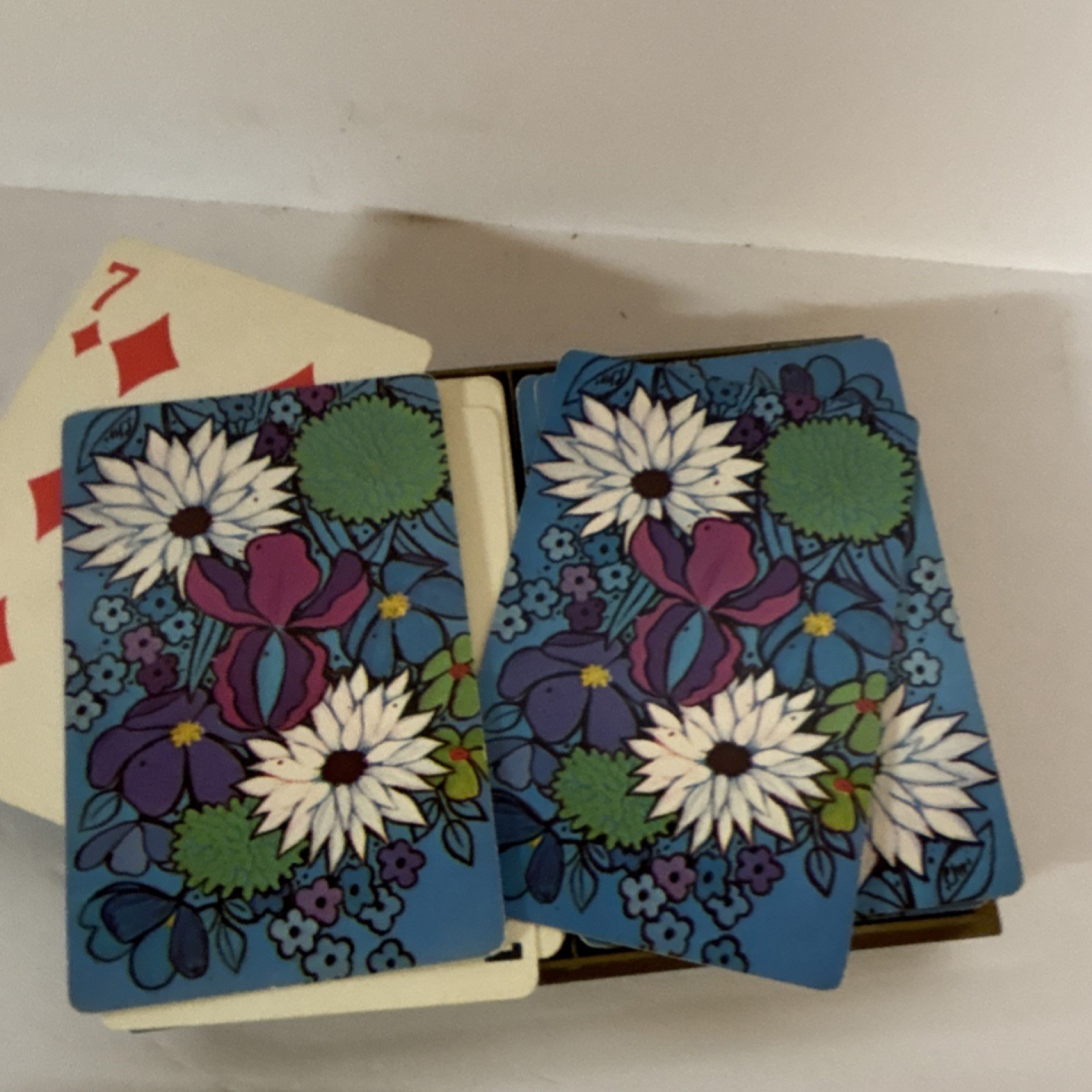 Lady Baltimore Playing Cards Deck, Floral Flowers Theme, Modern (1970-Now)