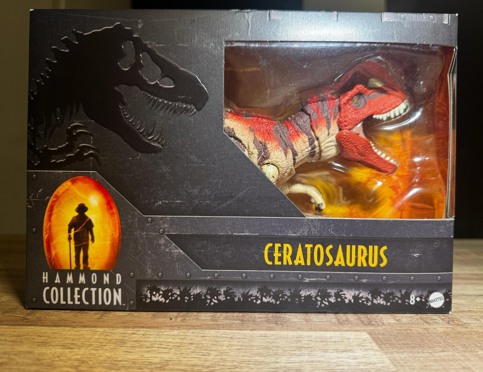 Hammond Collection CERATOSAURUS Yellow Eye Variant NIB Sealed ULTRA Rare