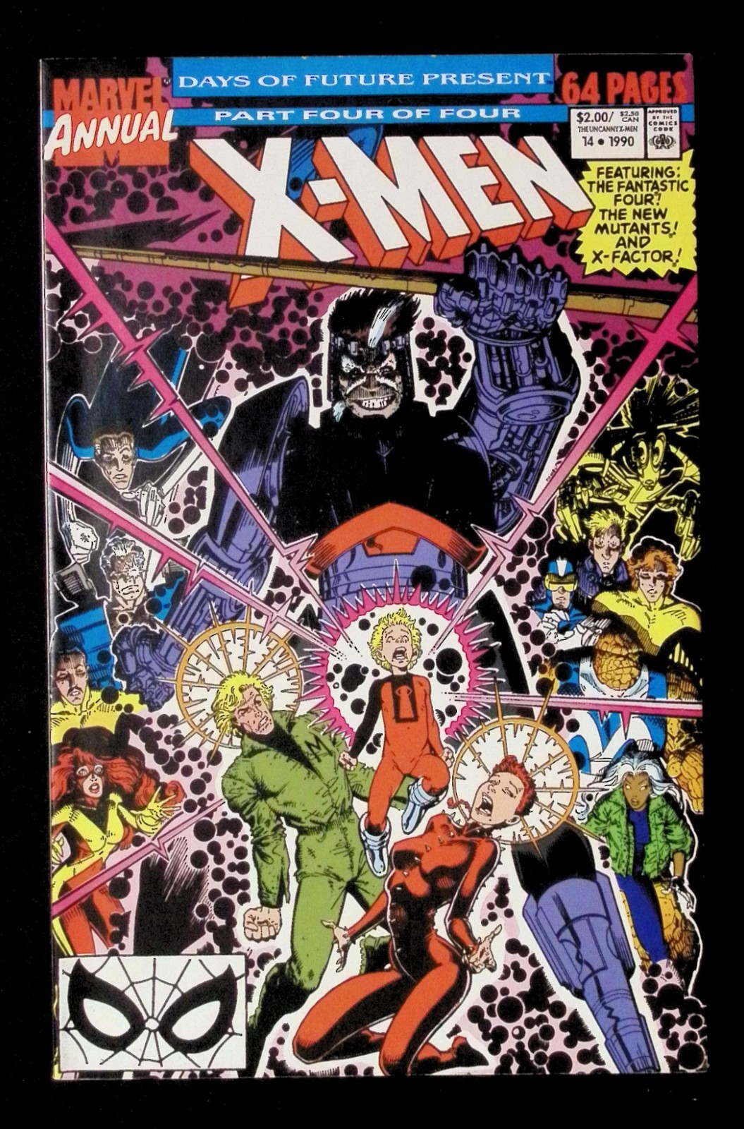X-MEN: Annual #14 Days Of Future Present Part 4/4 1990 *FIRST GAMBIT*