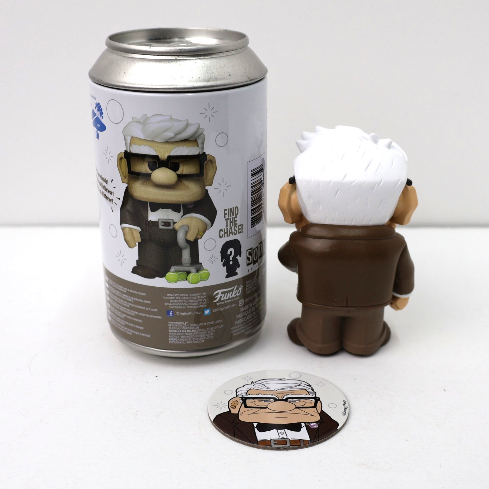 Funko Soda Pop Carl Fredrickson Figure Disney Pixar Up Movie
