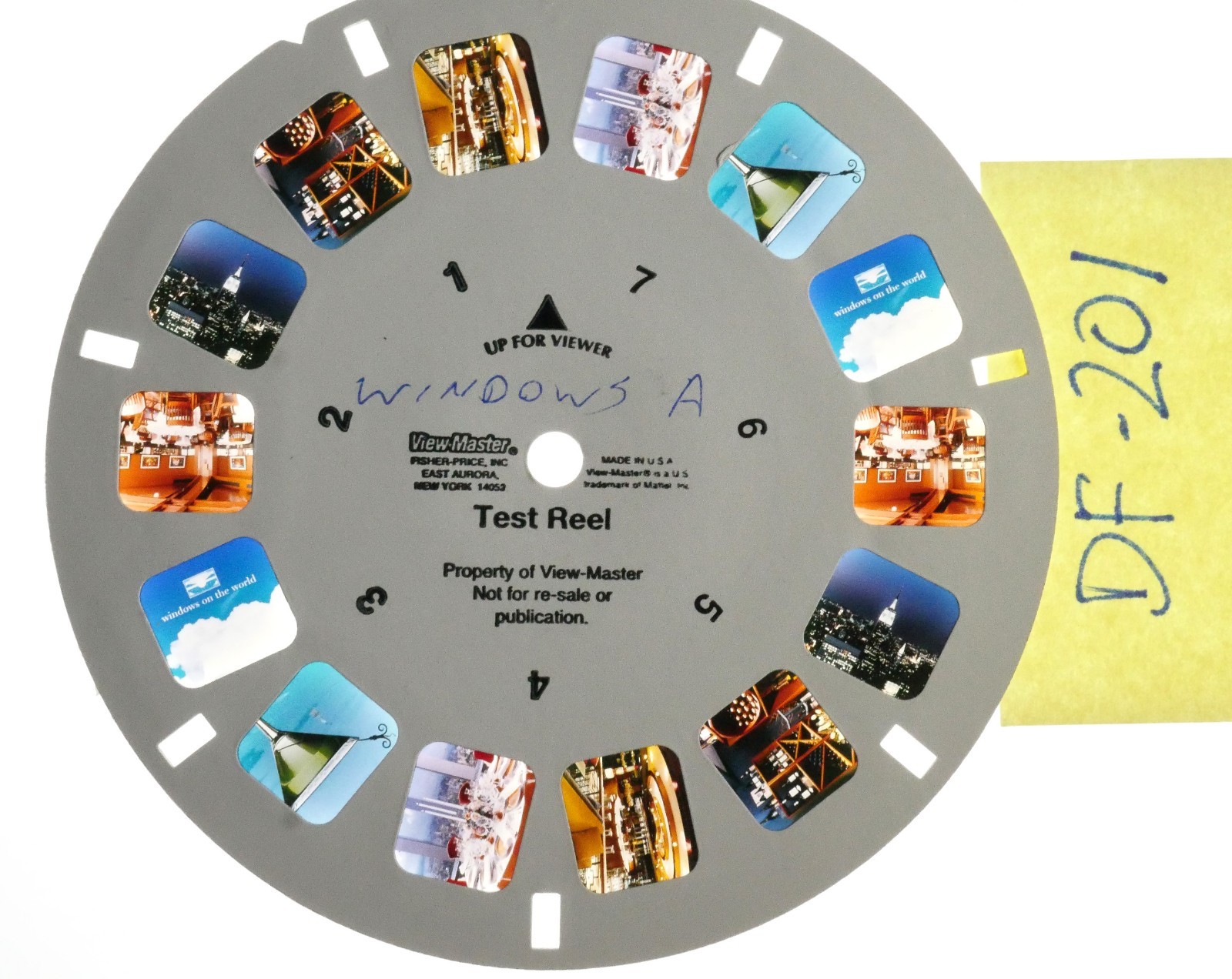 World Trade Center Club & Windows RARE View-Master 2D Reel & Test – your choice