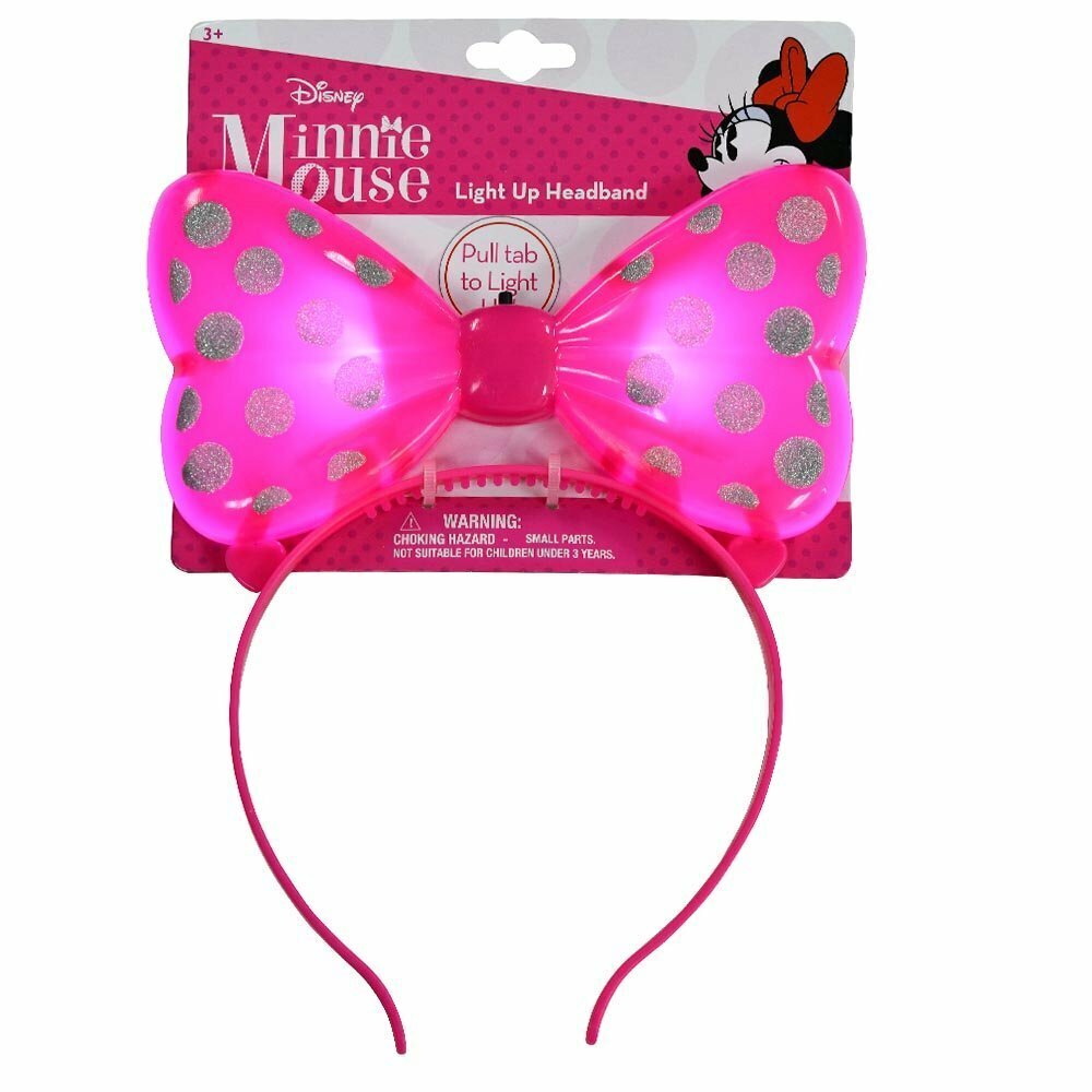 Minnie Mouse Light Up Headband
