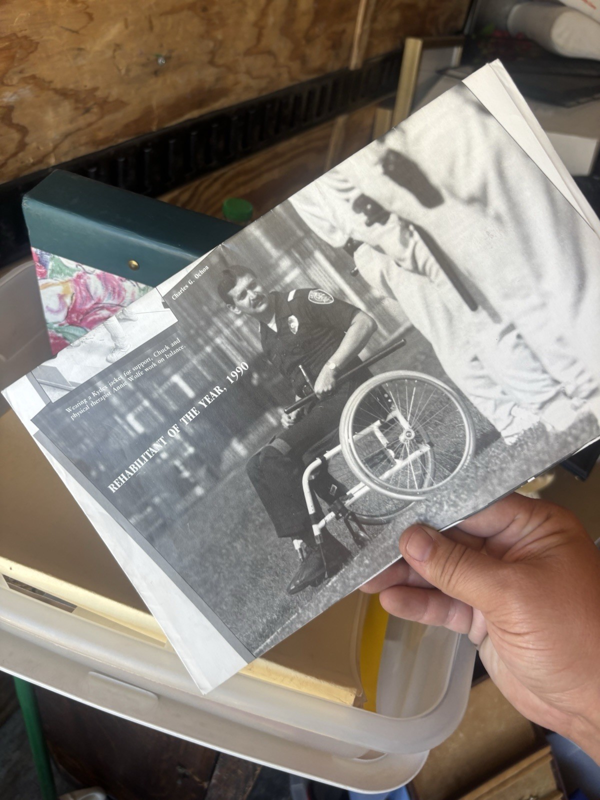 1980s Disabled Woman Of The Year Gail Geyer Archive Of Photograph’s Paperwork +