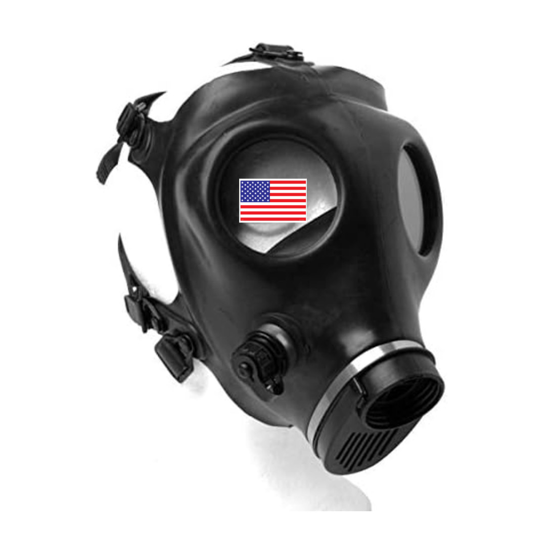 SafeGuardian Israeli (2 PACK) GAS MASK Respirator Hydration Port 40MM Compatible