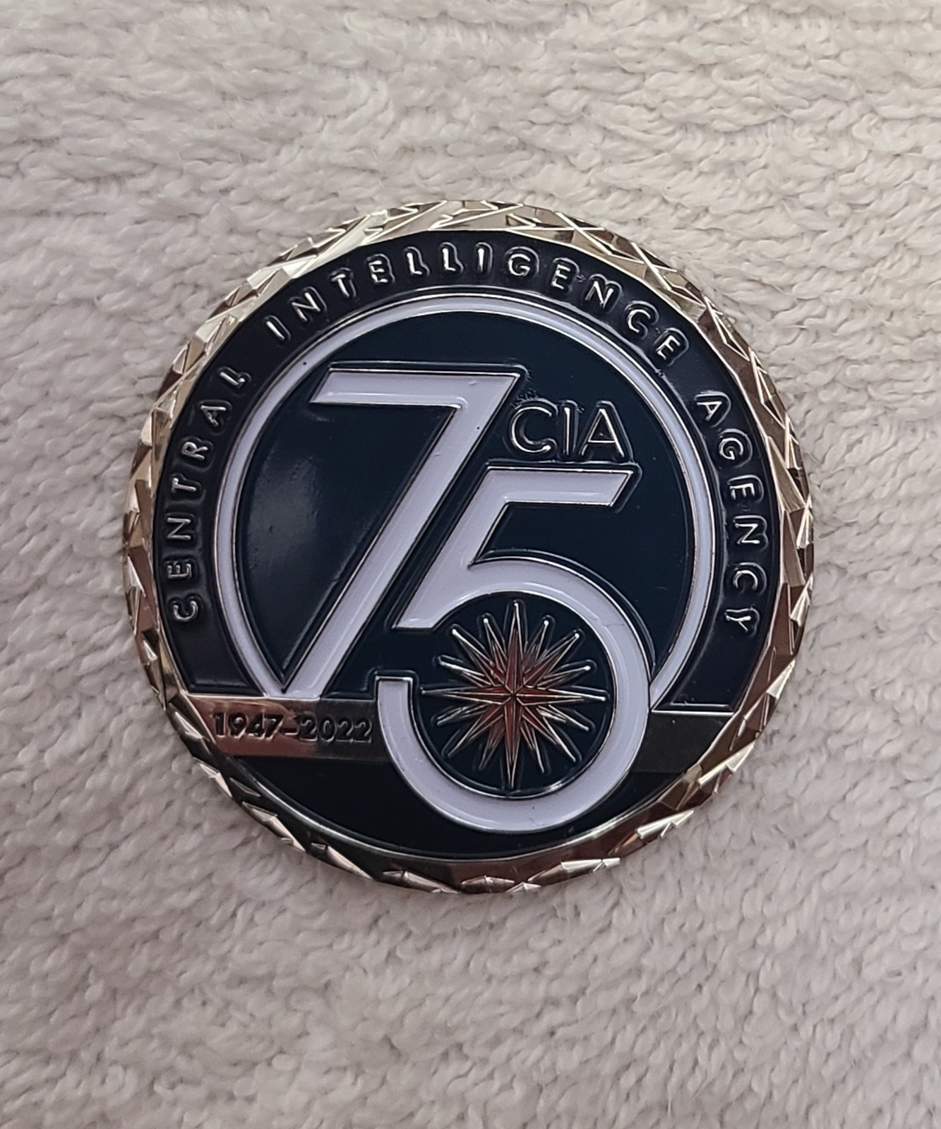 CIA „75th ANNIVERSARY“ Callenge Coin- !!!!